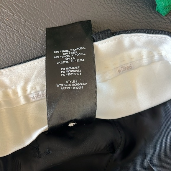 Aritzia Wilfred Black High Waist Casual Shorts size 8 - Picture 6 of 6